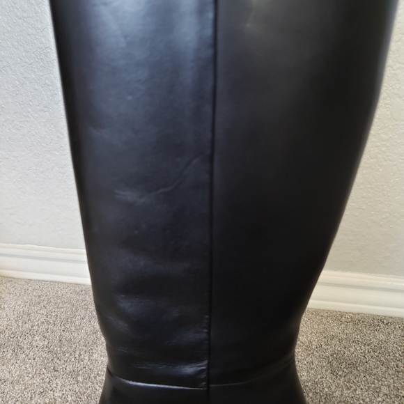 Tory Burch Kira 70mm knee boot black women's shoes size 6 - Picture 15 of 16